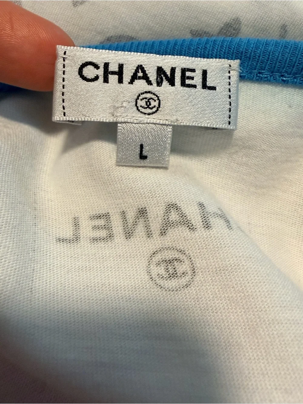 Chanel Paris-Cuba Pink And White Graphic Tee Women's Size L 😍